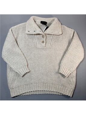 NWT Hatch The Joe Maternity Sweater, Funnel Neck, Knit - Size 1 (US 2-4)